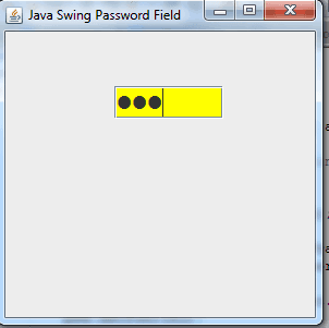 java-swing-password-field