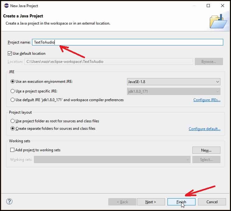 Java Text to Speech