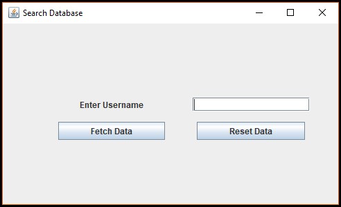How to retrieve data from from database and display it in jtable using java swing