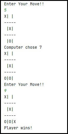 Tic Tac Toe Java Code Against Computer