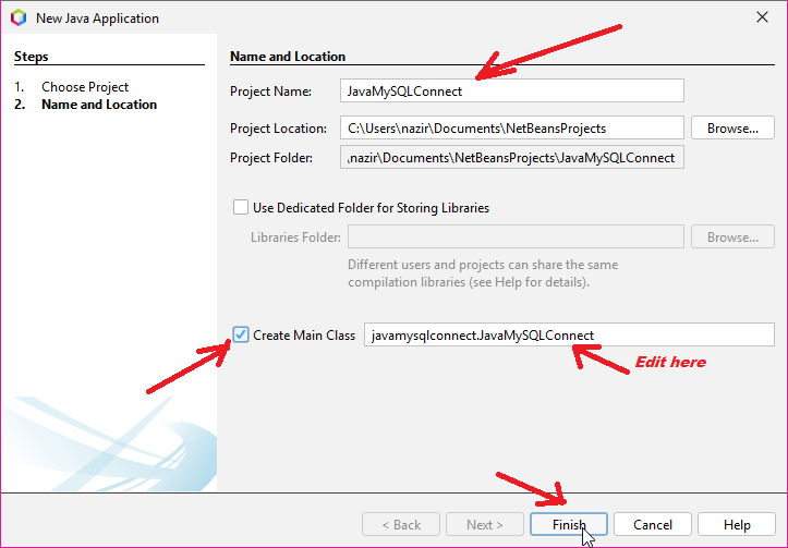 Connect MySQL to NetBeans