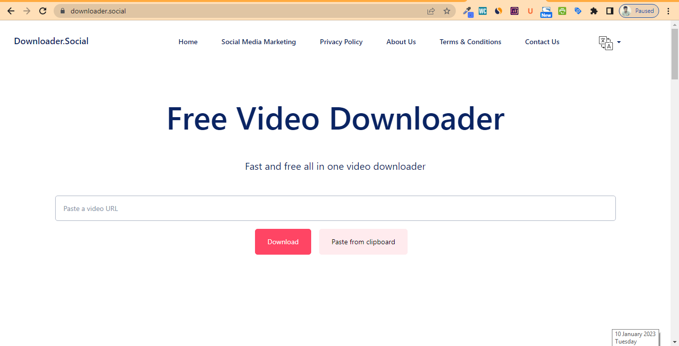 Download Video from URL