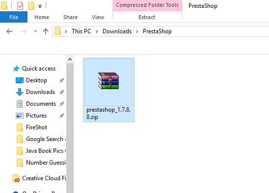 how to install PrestaShop on Localhost XAMPP