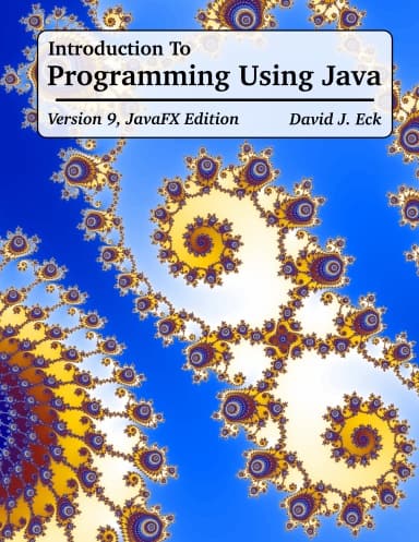 Introduction to Programming Using Java PDF Download