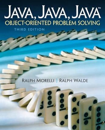 Java, Java, Java, Object-Oriented Problem Solving PDF Download