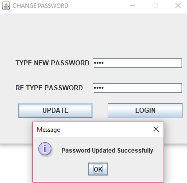 Java Swing Login Form with Database Connection